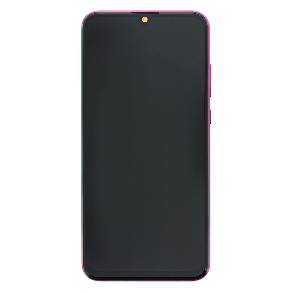 Huawei Honor 20 Lite/Honor 10i (HRY-LX1T) LCD Display + Touchscreen + Frame - Incl. Battery and Parts - 02352QMU  Red