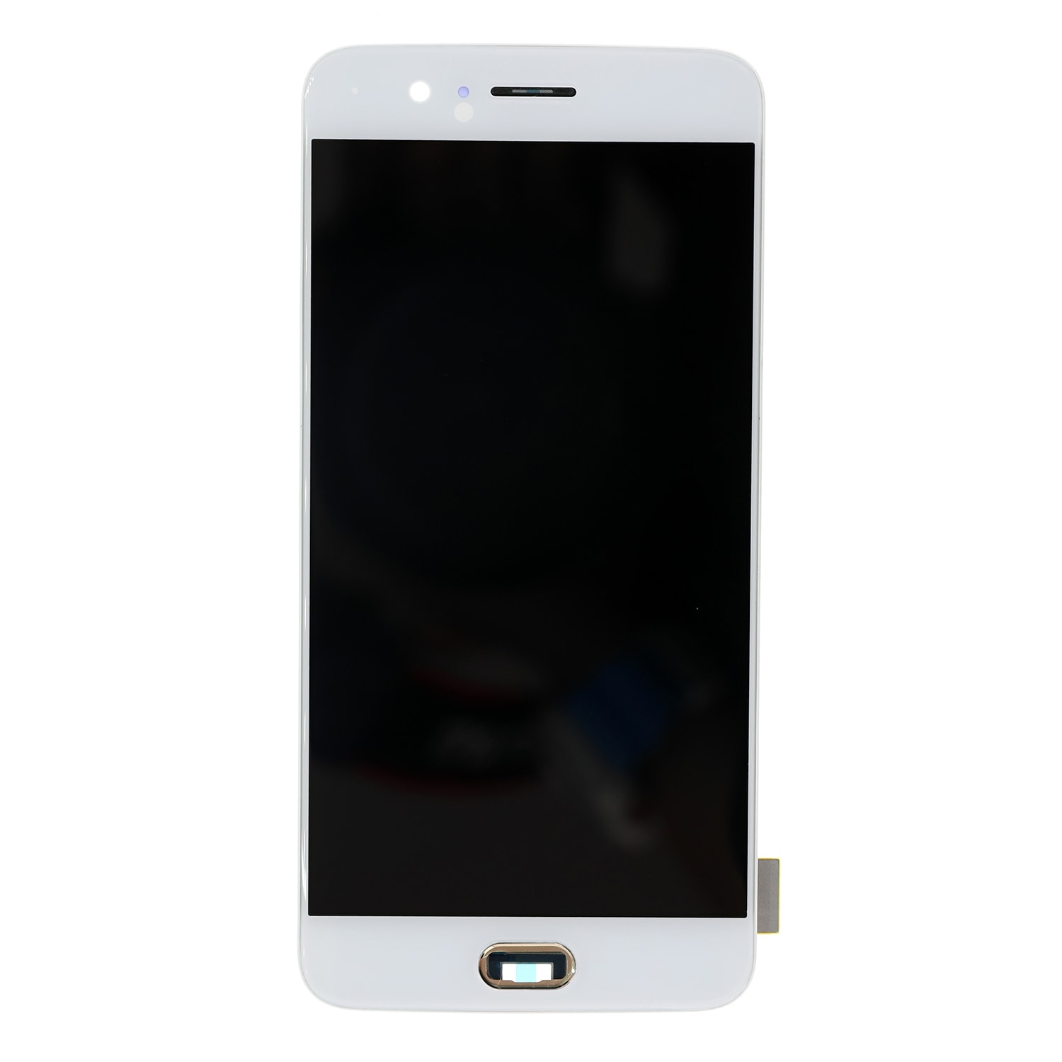 OnePlus 5 (A5005) LCD Display + Touchscreen + Frame With Home Button - White/Gold
