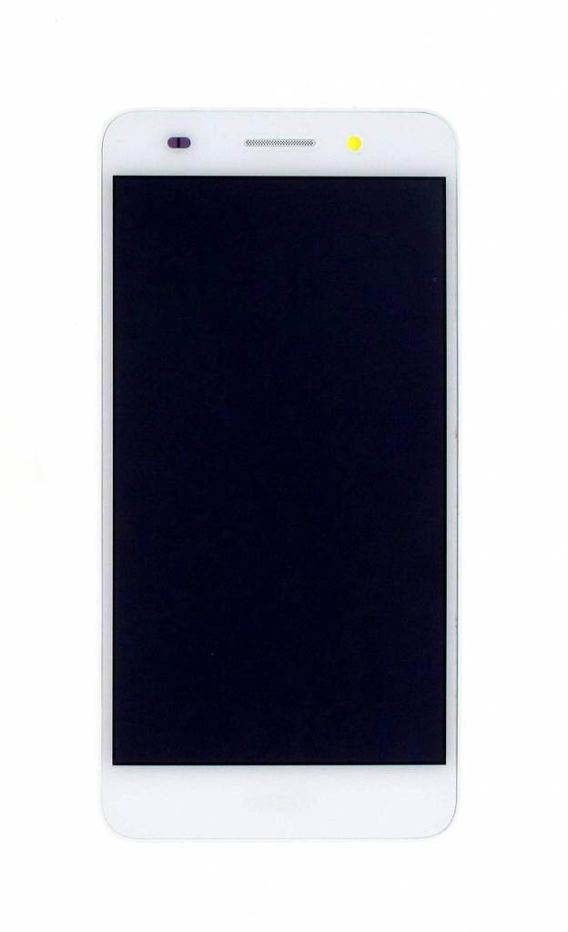 Huawei Y6 II (CAM-L21) LCD Display + Touchscreen + Frame Incl. Battery and Parts - 02350VRS White