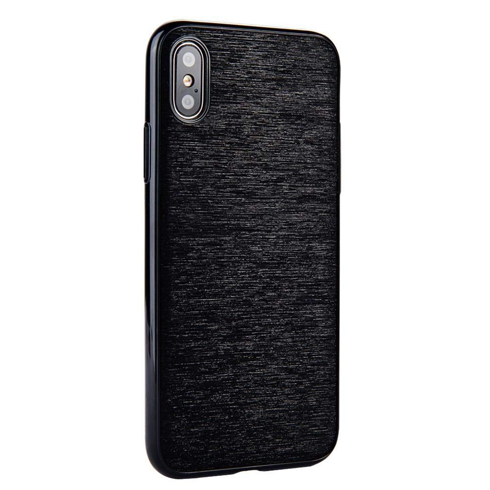 Apple iPhone 7/iPhone 8 - Sulada Slim Brush TPU Case - Black