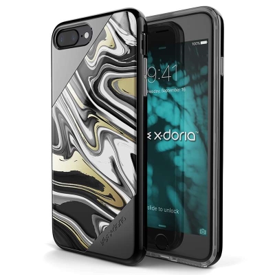 X-doria Apple iPhone 7 Plus/iPhone 8 Plus Hard Case Revel Lux - 3X184438A | 6950941456234 Black Swirl
