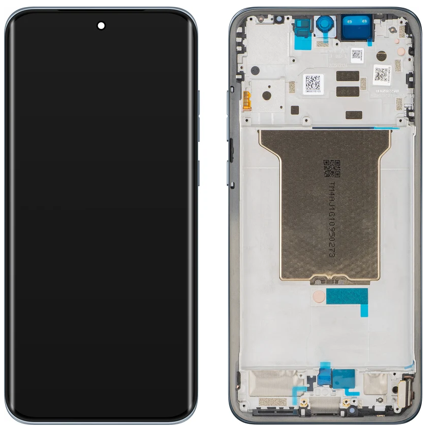 Motorola Edge 70 Fusion (XT2605-1/XT2605-2/XT2605-4) LCD Display + Touchscreen + Frame - 5D68C32064 - Violet