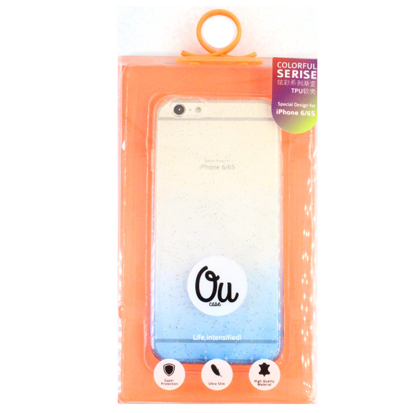 Oucase Apple iPhone 6G/iPhone 6S Anti-Slip Case Colorful Series - Blue