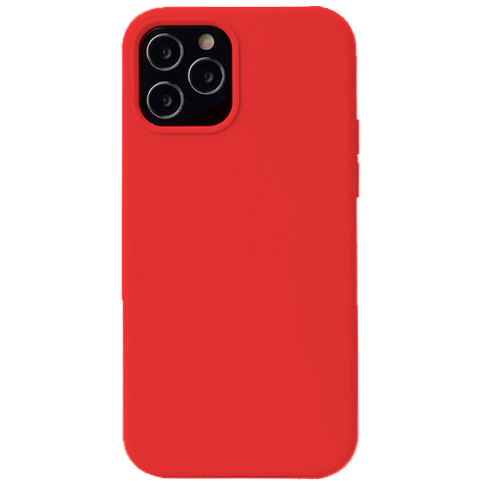 Livon Silicon Shield Case for iPhone 12/12 Pro - Red