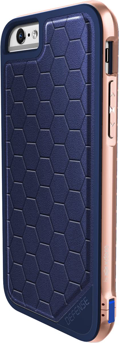 X-doria Apple iPhone 7/iPhone 8 Hard Case Defence Lux - 3X170106A | 6950941449366 Blue Gold