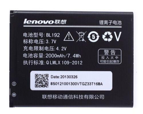 Lenovo A680 Battery Bl192 - 2000 mAh 