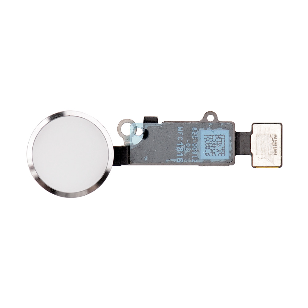 Apple iPhone 7/iPhone 7 Plus/iPhone 8/iPhone 8 Plus Home Button Flex Cable + Button - Silver