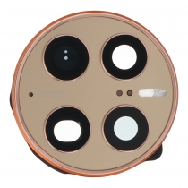 Huawei Mate 50 Pro (DCO-LX9) Camera Lens - With Lens Frame - Gold