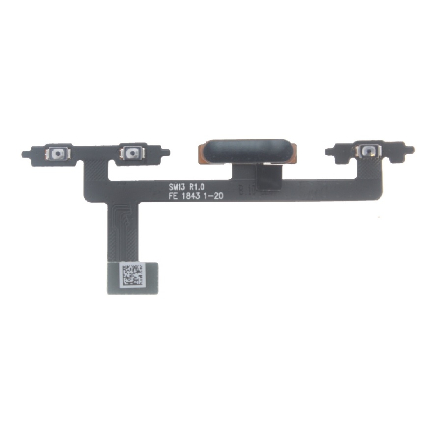 Sony Xperia 10 (I3113, I3123, I4113, I4193) Fingerprint Sensor Flex Cable C/76730004200 Black