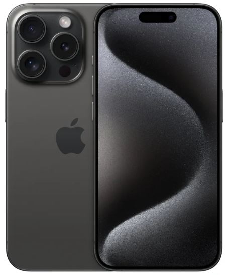 Apple iPhone 15 Pro Max - 256GB - Black Titanium - Dual SIM