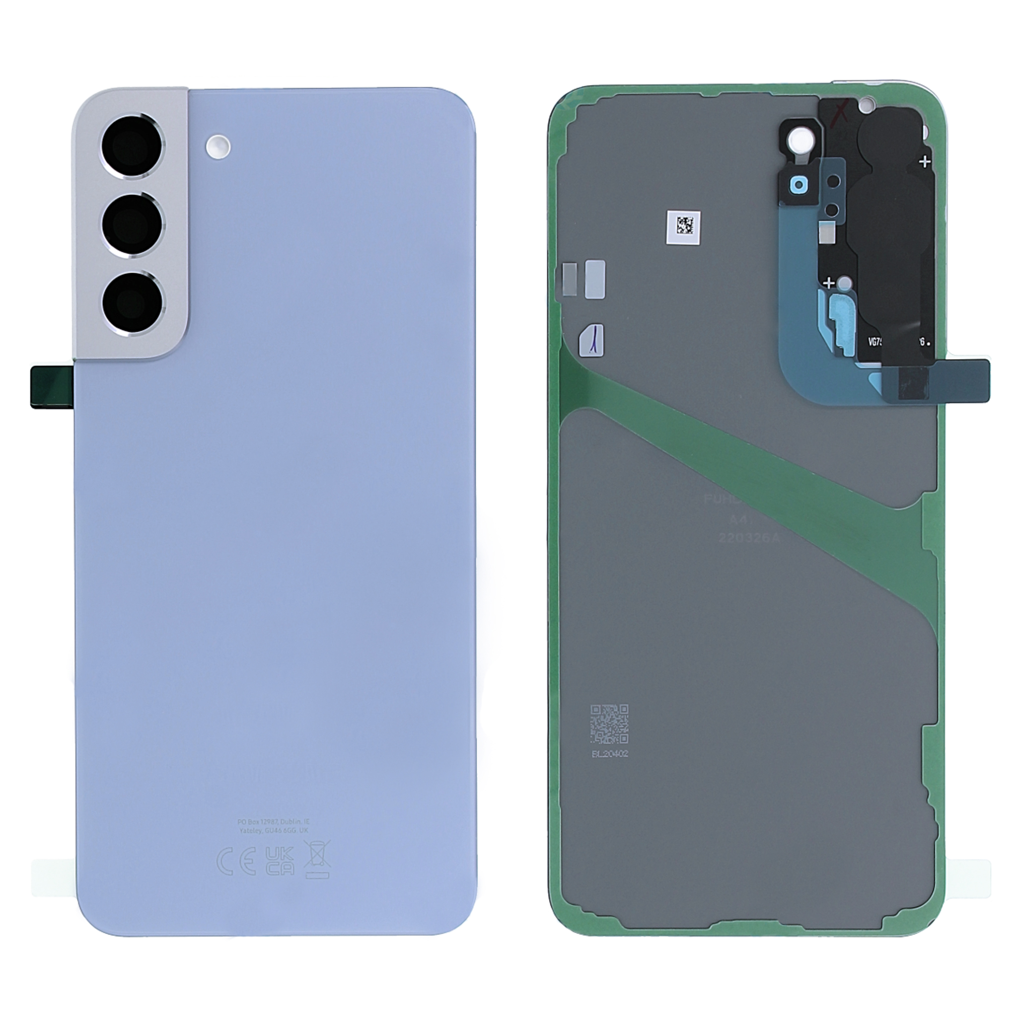 Samsung SM-S906B Galaxy S22 Plus Backcover - GH82-27444H - Sky Blue