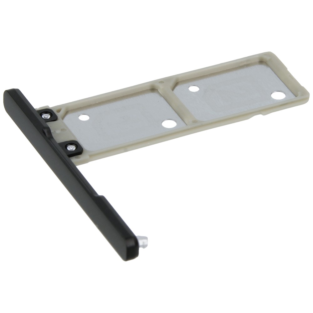 Sony Xperia XA1 (G3121) Simcard holder + Simcard Holder (Dual-SIM) 306J1X60C00 Black