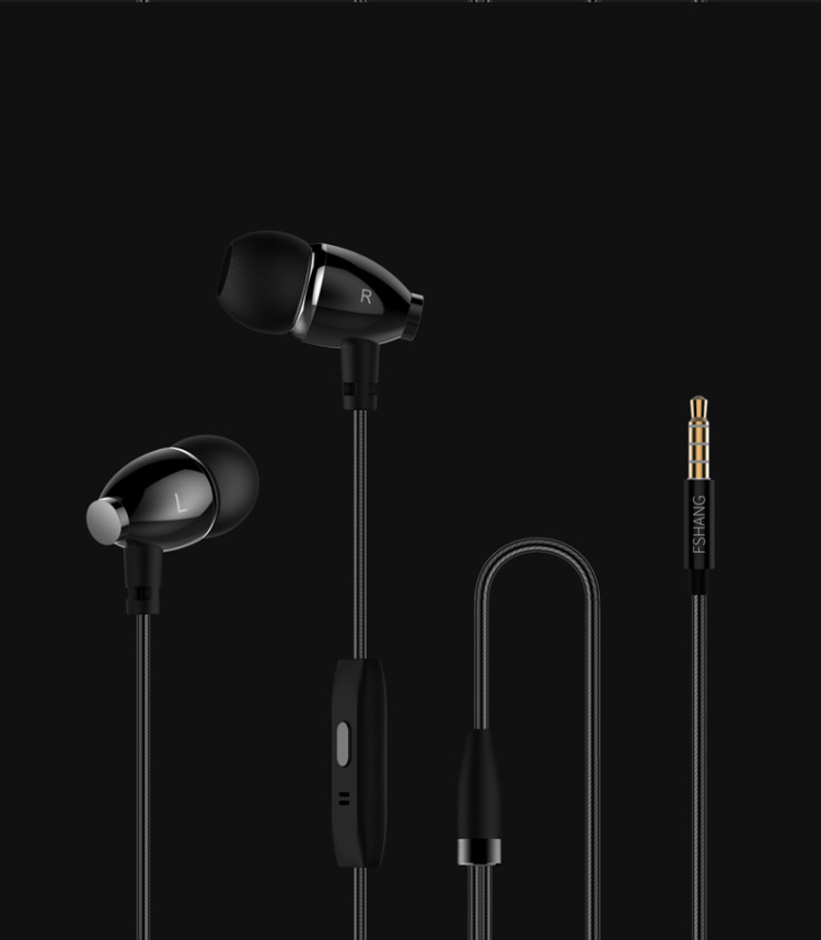Fshang Smartphones Headset - Q2 Series - Black