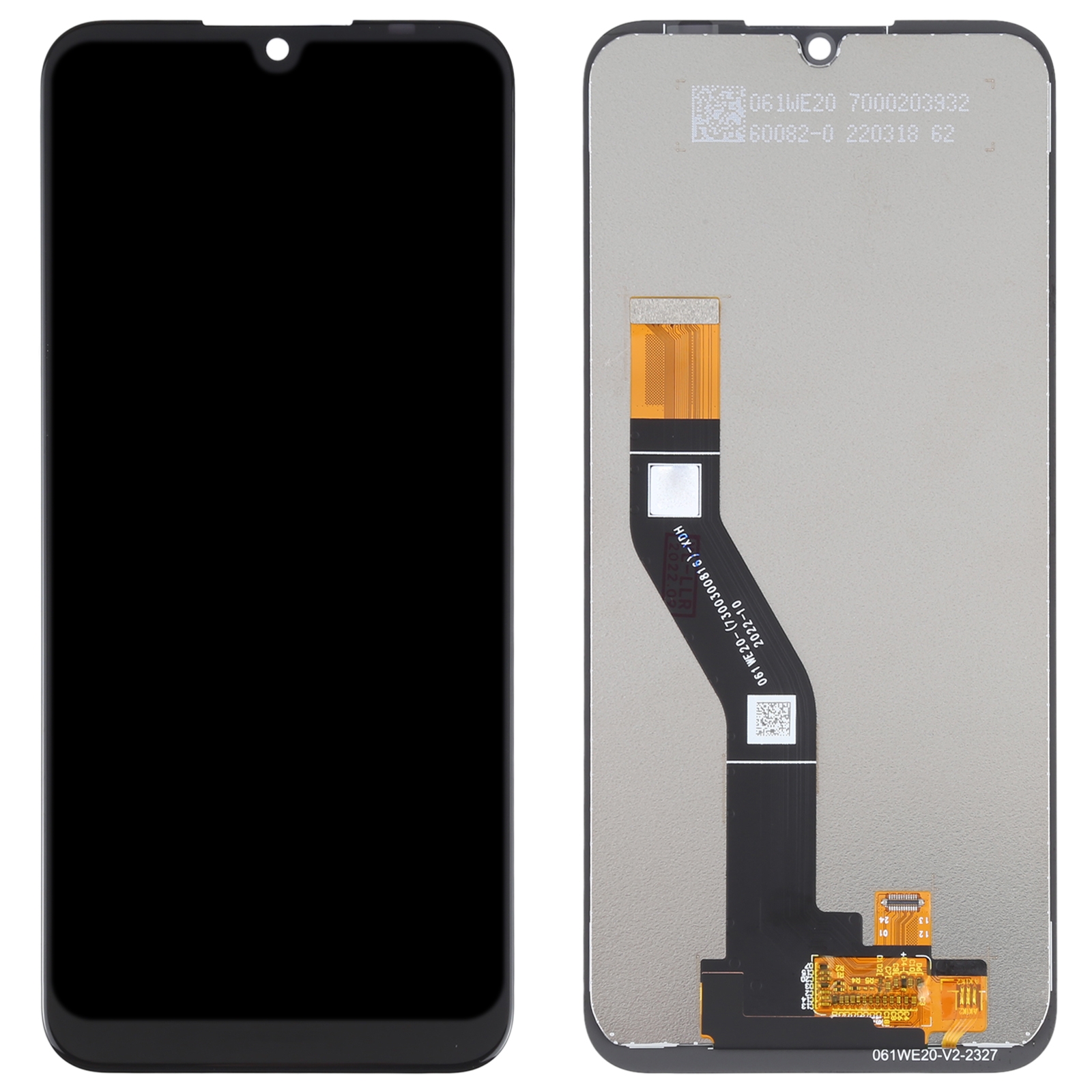 Nokia C200 (TA-1437) LCD Display + Touchscreen - Black