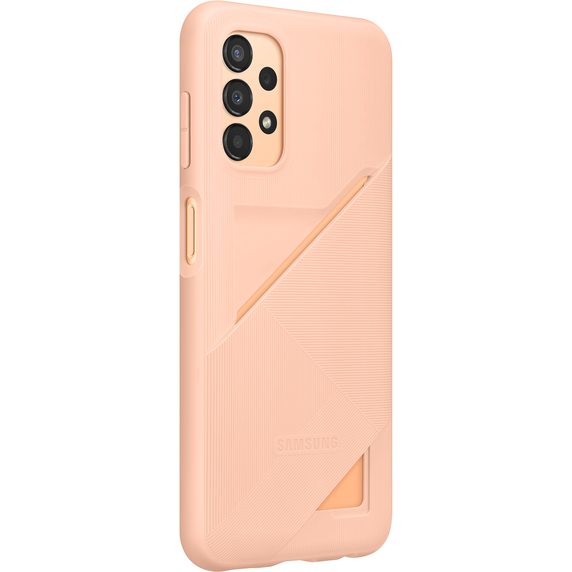Samsung SM-A135F Galaxy A13 4G Card Slot Cover - EF-OA135TPEGWW - Peach