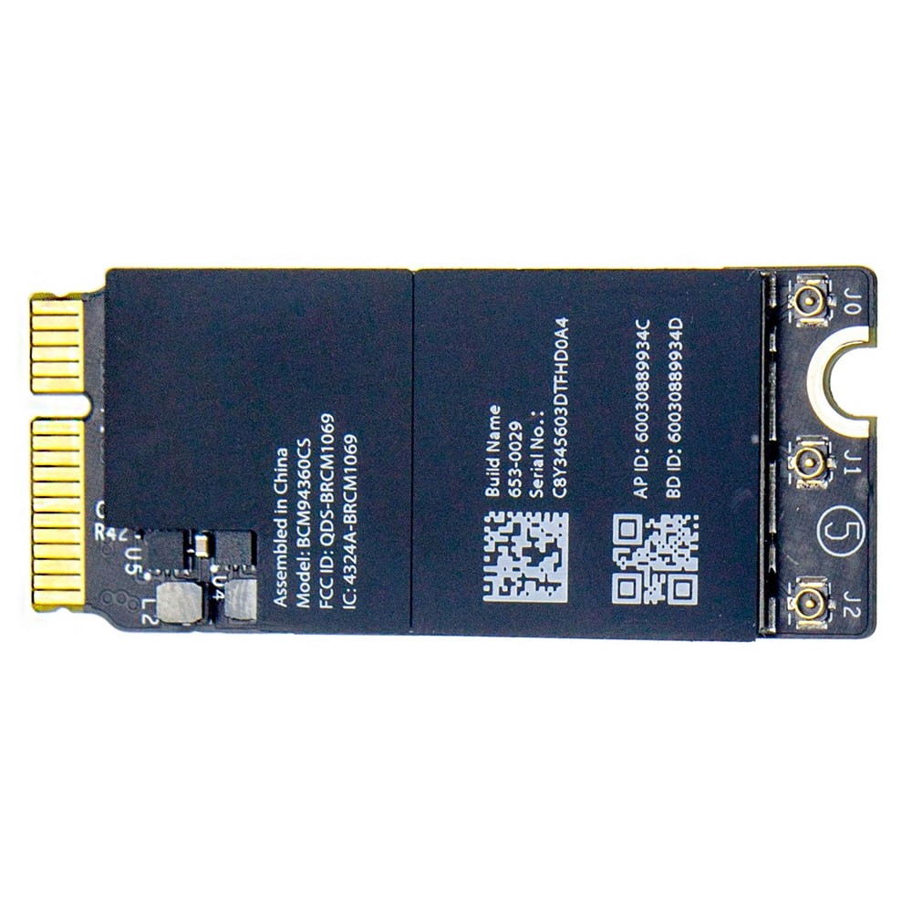 Apple MacBook Pro Retina 13 Inch - A1502/MacBook Pro Retina 15 Inch - A1398 Airport Card #BCM94360CS (2013 - 2014) 