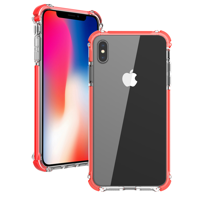 Livon Apple iPhone XS Max Tactical Armor - Shock Shield - Red