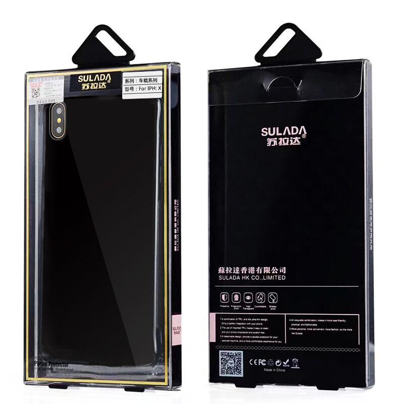 Apple iPhone 7/iPhone 8 - Sulada Slim Magnetic TPU Case - Black