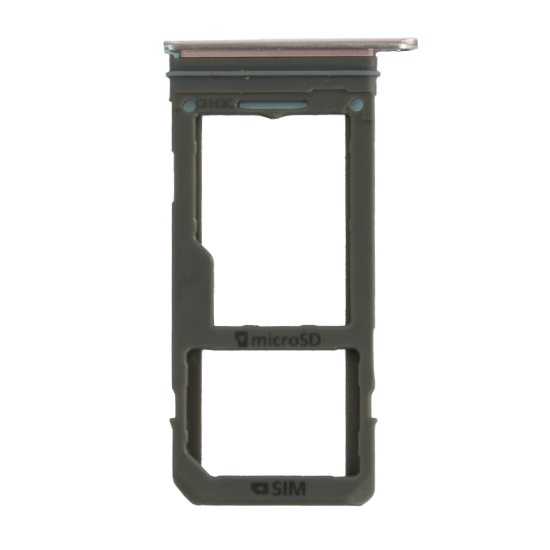 Samsung G955F Galaxy S8 Plus/G950F Galaxy S8 Simcard holder + Memorycard Holder GH98-41131E Pink