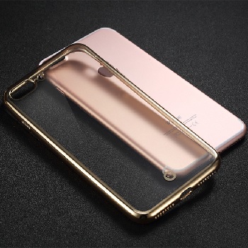 Fshang iPhone 7 Plus/iPhone 8 Plus TPU Case - Q Color Gradient - Gold