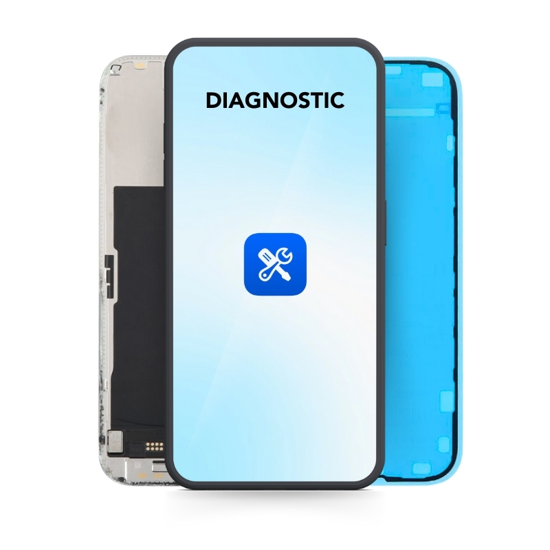 Apple iPhone 14 Plus LCD Display + Touchscreen - Hard OLED - Diagnostic / No Warning Message - Black
