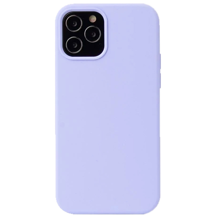 Livon Silicon Shield Case for iPhone 12 Pro Max - Lilla