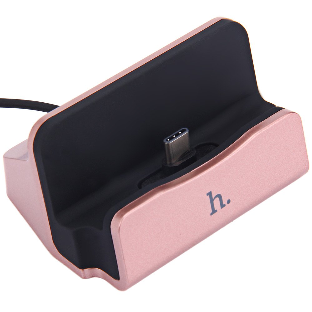 Hoco CPH18 Type-C USB Charging Dock Rose Gold