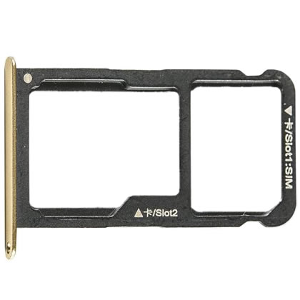Huawei P9 Lite Simcard holder + Memorycard Holder 51661ACP Gold