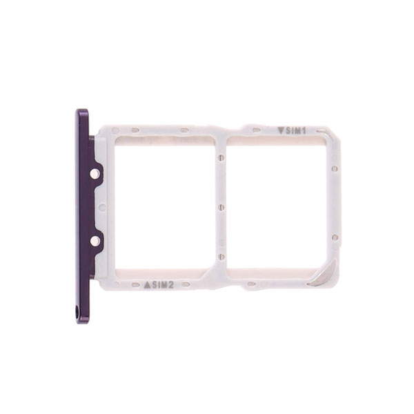 Huawei Honor 20 Pro (YAL-L41) Simcard holder + Memorycard Holder 51661MKL Purple