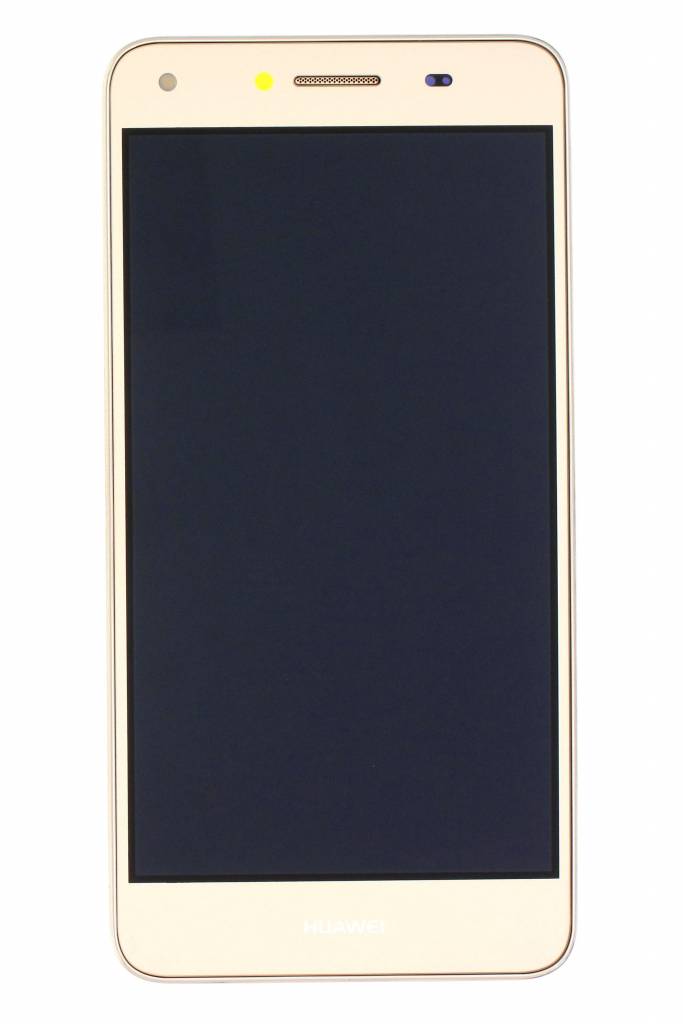 Huawei Y6 II Compact (LYO-L21) LCD Display + Touchscreen + Frame Incl. Parts 97070PEN;97070PMY Gold
