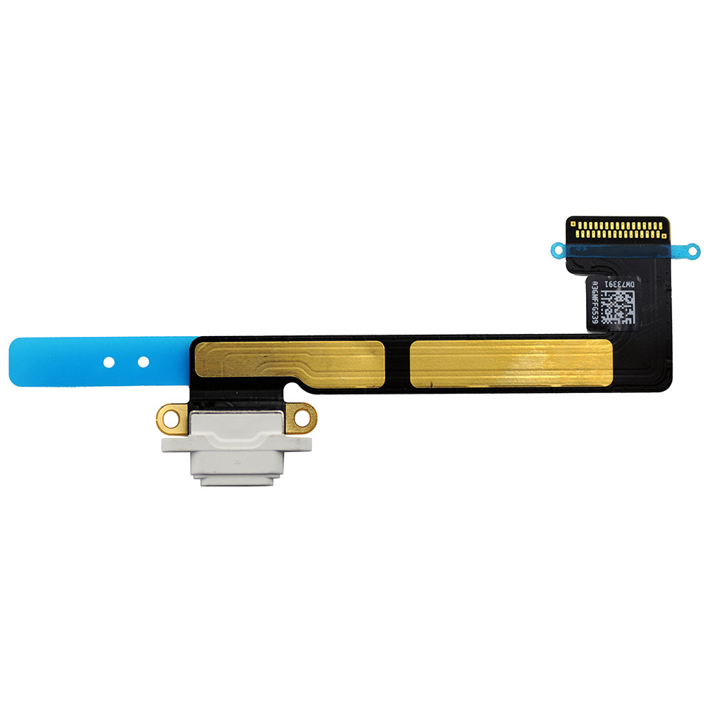 Apple iPad Mini 2/iPad Mini 3 Charge Connector Flex Cable  White