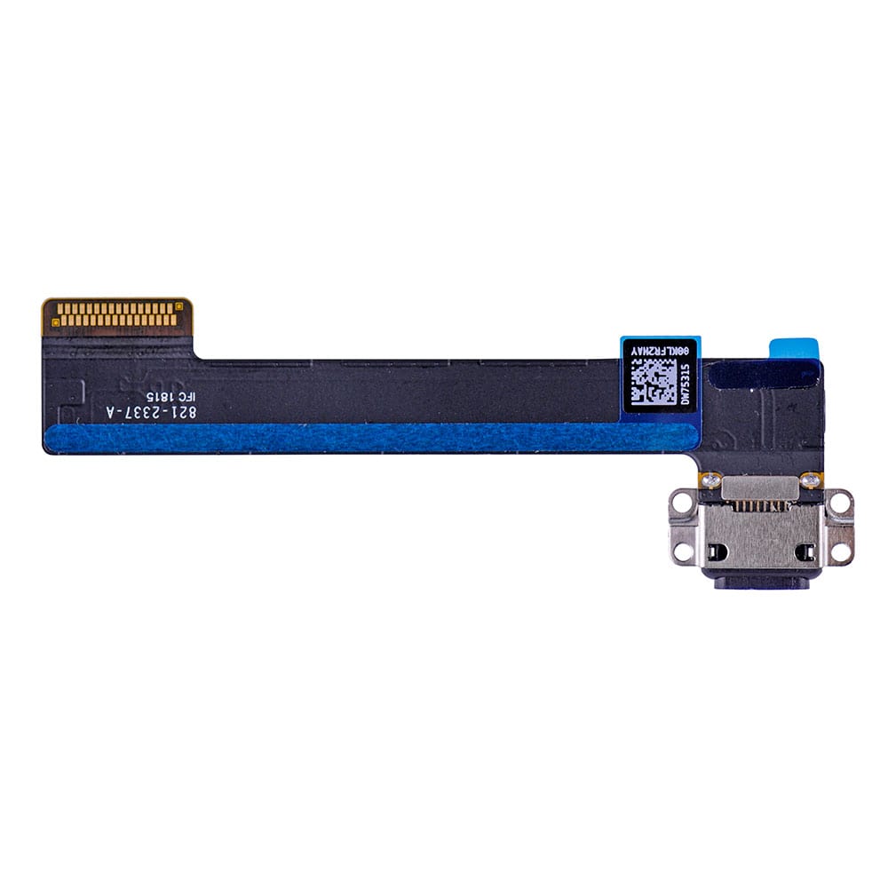Apple iPad Mini 4/iPad Mini 5 Charge Connector Flex Cable Black