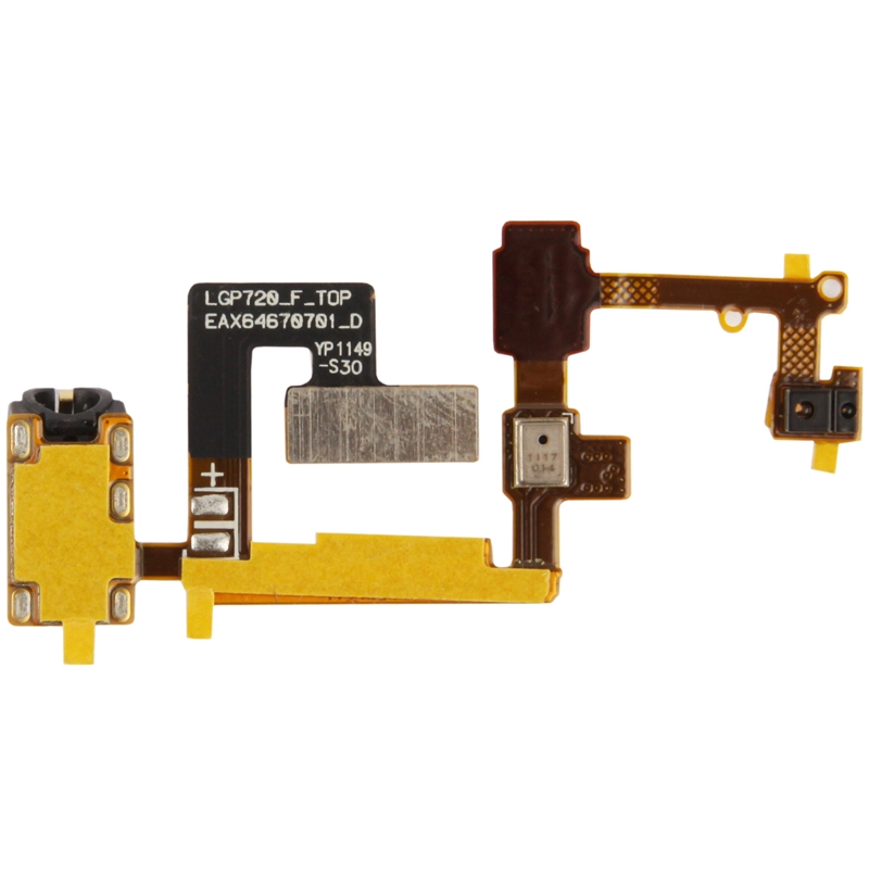 LG Optimus 3D Max (P720) Headphone Jack Flex Cable With Microphone  