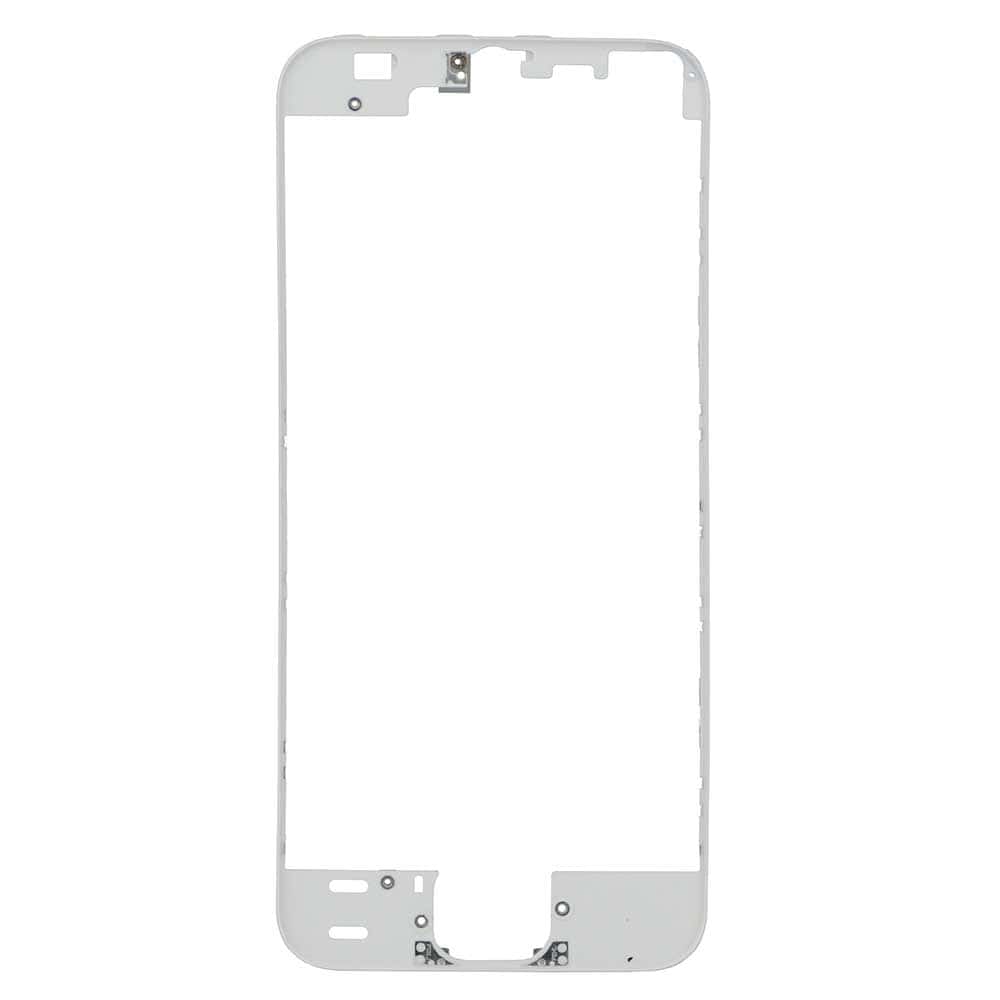 Apple iPhone 5S/iPhone SE LCD Frame Front Bezel Incl. Adhesive  - White