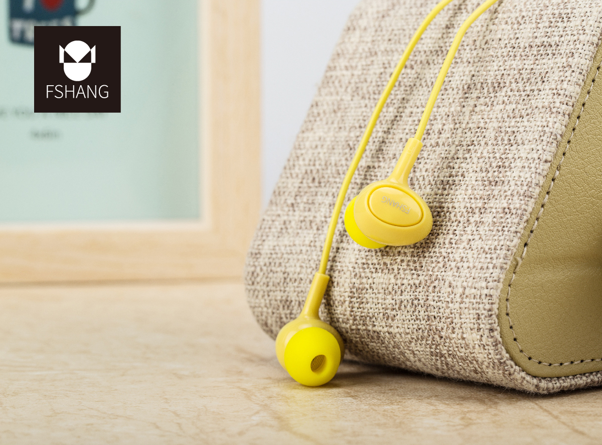 Fshang Smartphones Headset - A6 Series - Yellow