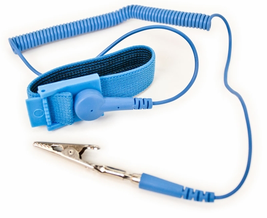 Blue ESD Adjustable Anti-Static Computer Ground Strap