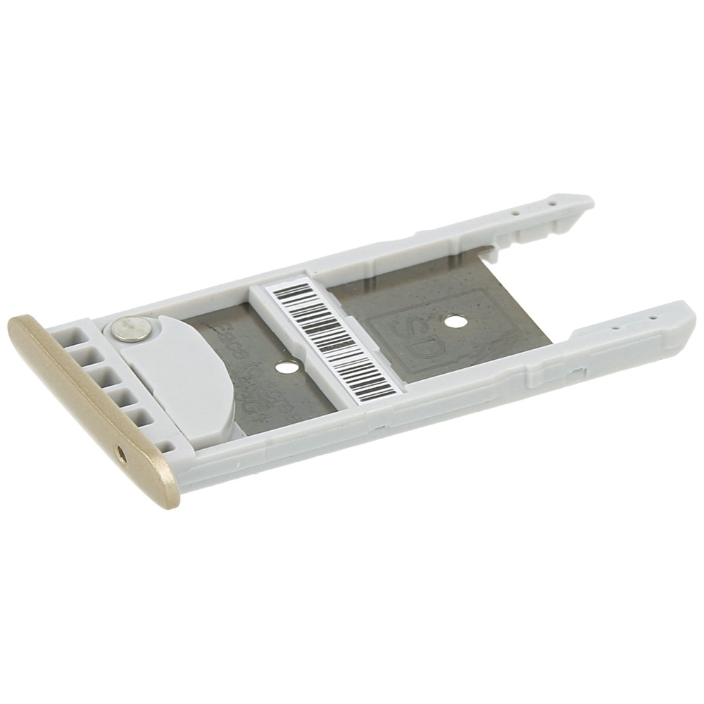 Motorola Moto G5 (XT1675)/Moto G5 Plus (XT1685) Simcard holder And Memorycard Holder Gold