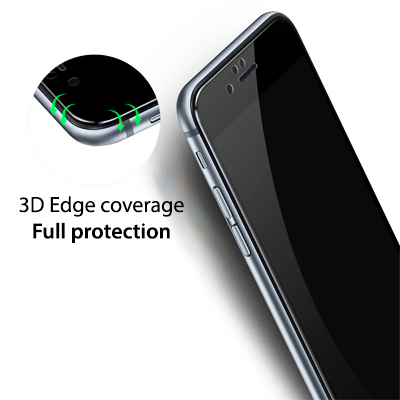 Livon Apple iPhone 7 Plus/iPhone 8 Plus Tempered Glass 3D Armor Black