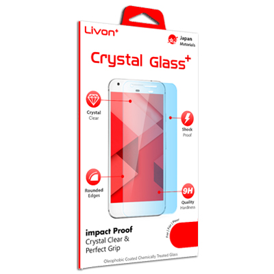 Livon Alcatel OneTouch Idol 4 (OT-6055) Tempered Glass 0.3mm - 2,5D 