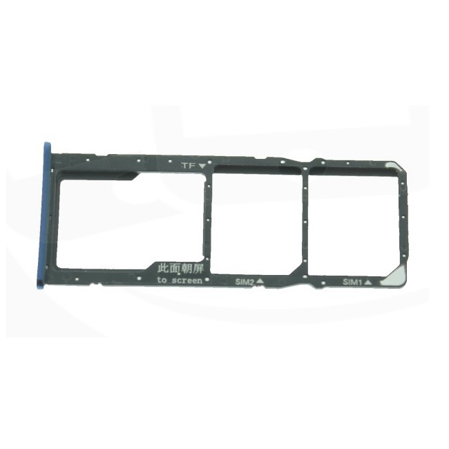 Huawei Y7 (2018)/Y7 Prime (2018) (LDN-L21) Simcard holder + Memorycard Holder 97070TGT Blue