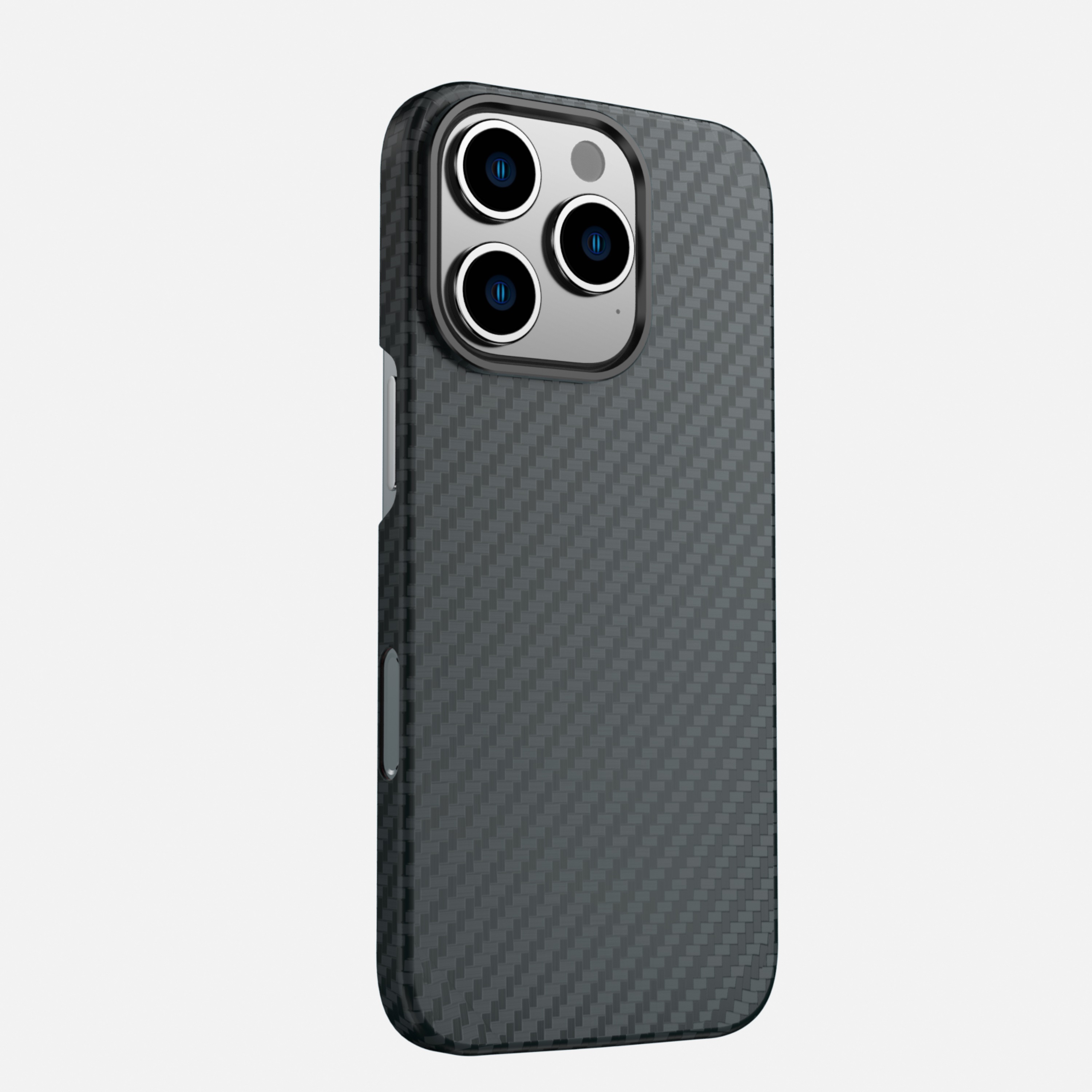 Swissten iPhone 16 Pro MagCarbon Case - 35503001 - Black
