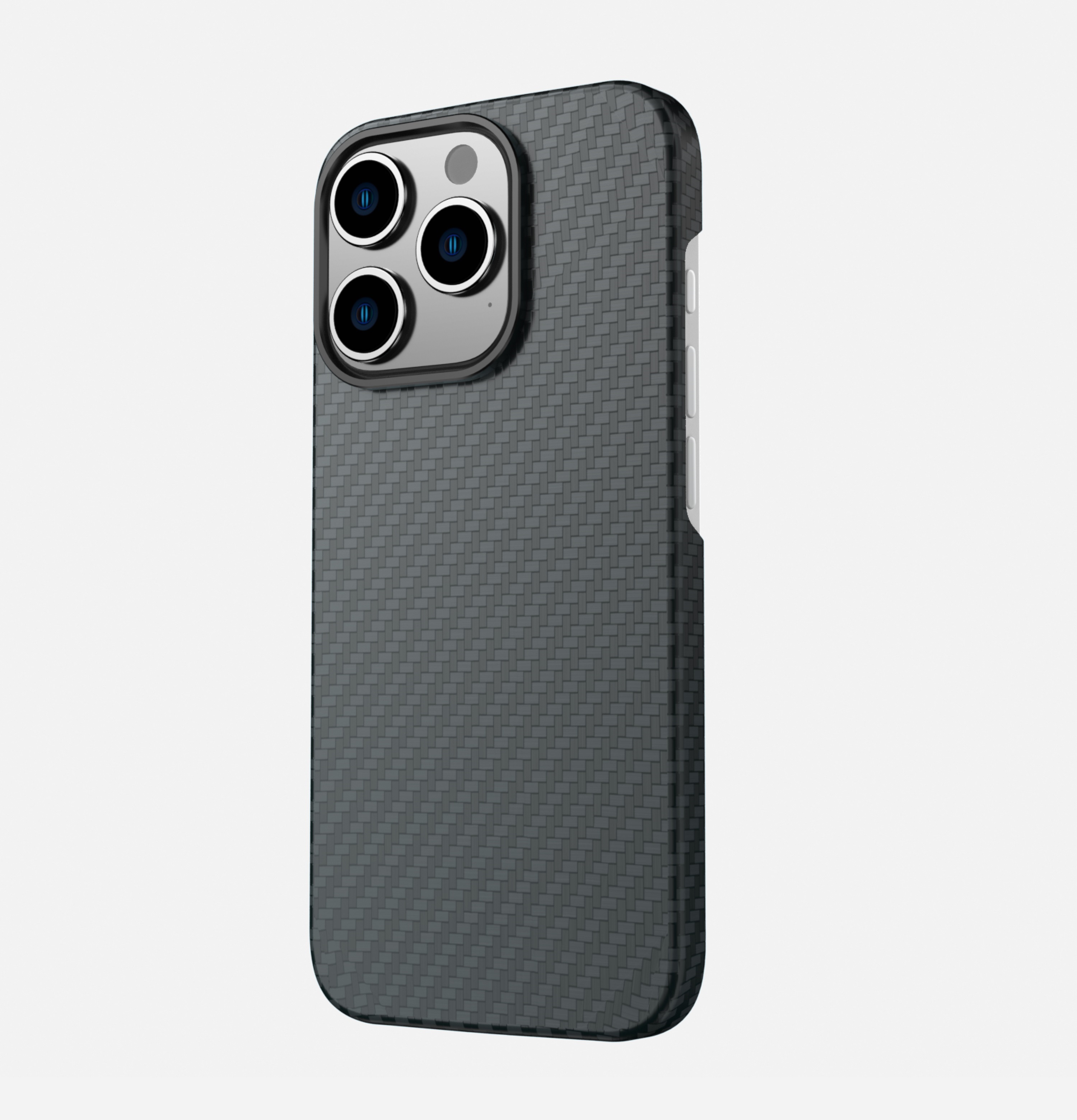 Swissten iPhone 16 Pro MagCarbon Case - 35503001 - Black