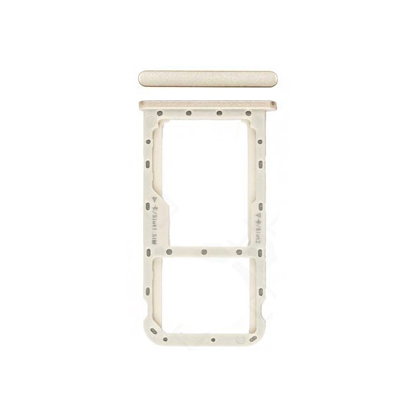 Huawei Mate 10 Lite Simcard holder + Memorycard Holder 51661HAW Gold