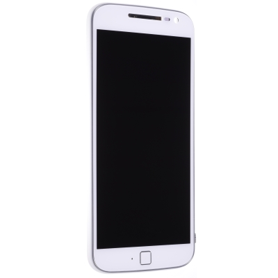 Motorola Moto G4 Plus (XT1644) LCD Display + Touchscreen + Frame  White