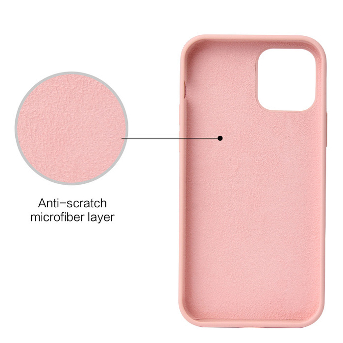 Livon Silicon Shield Case for iPhone 11 Pro Max - Lilla