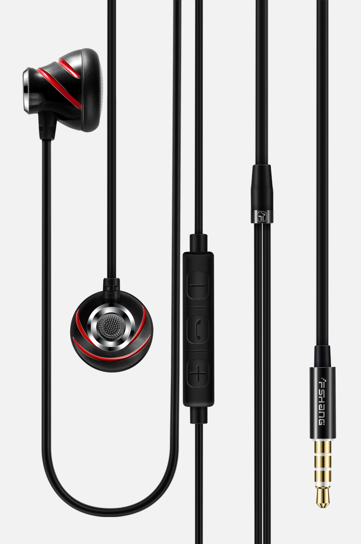 Fshang Smartphones Headset - Q5 Series - Black