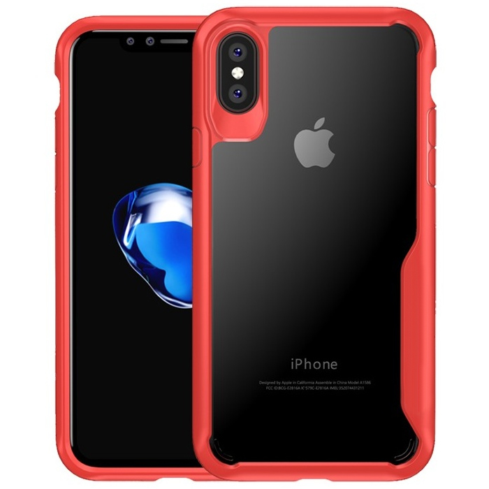 Livon Apple iPhone X/iPhone XS Tactical Armor - Neo Shield - Red