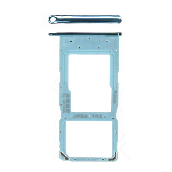 Huawei P Smart (2020) (POT-LX1A) Simcard holder + Memorycard Holder 51661KQA Blue