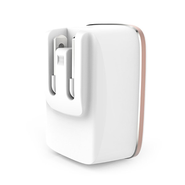 LDNIO - 1 USB Plug 2.4A Fast Charger + Micro USB Cable - EU/UK  Power Socket - A1204Q