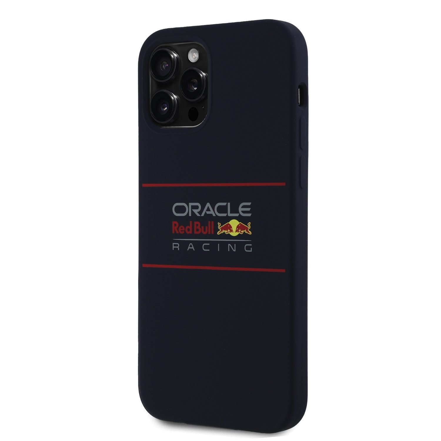 Red Bull iPhone 15 MagSafe Liquid Silicon Case With Horizontal Logo - 3666339369064 - Navy